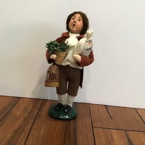 Byers’ Choice Williamsburg “Boy with Bird Cage”